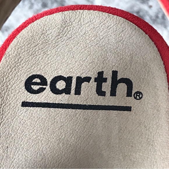 EARTH THARA BERMUDA SPICY RED BERMUDA SIZE 6 1/2. NEW WITHOUT TAGS - Picture 7 of 10